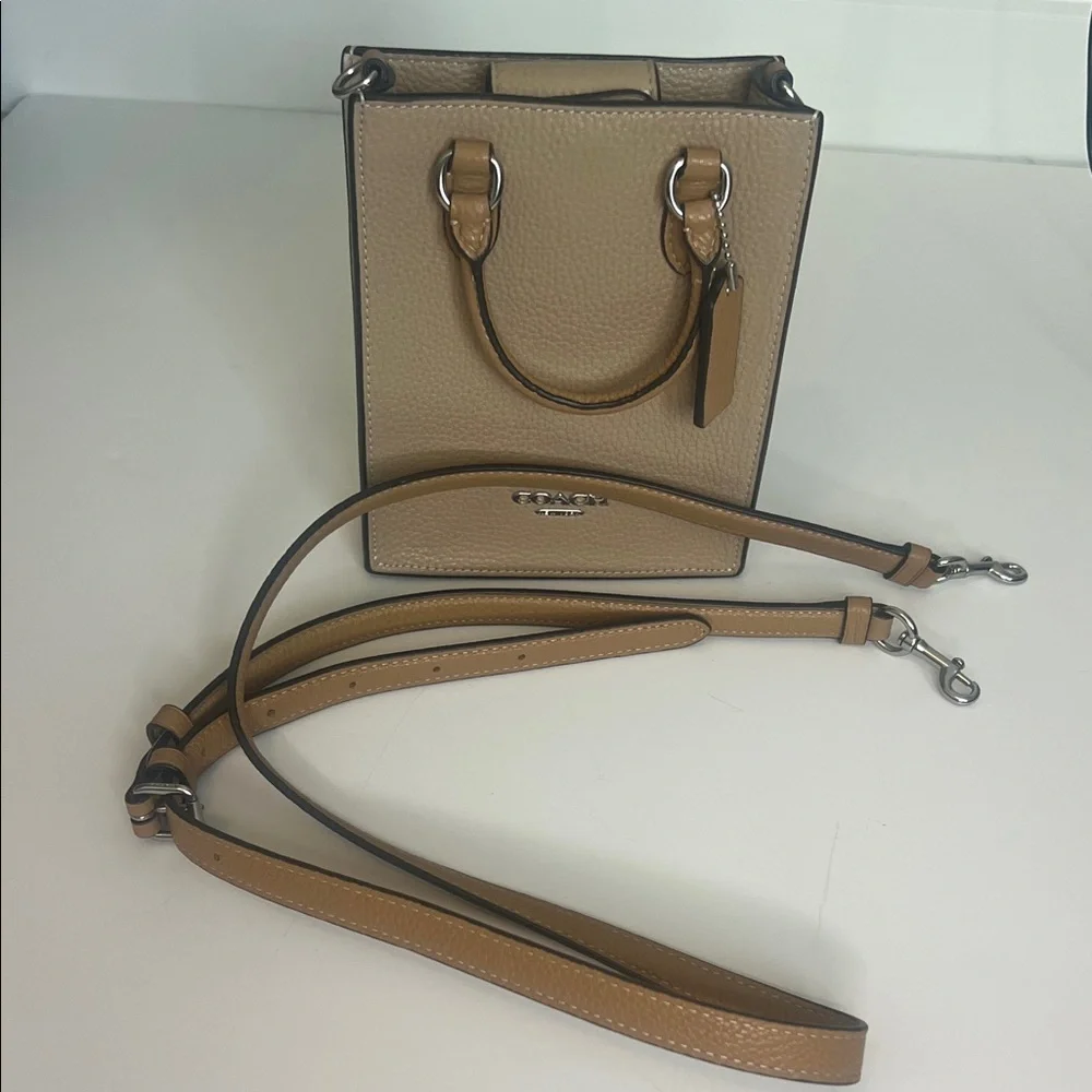 Coach Tan Mini Tote - Picture 11 of 14